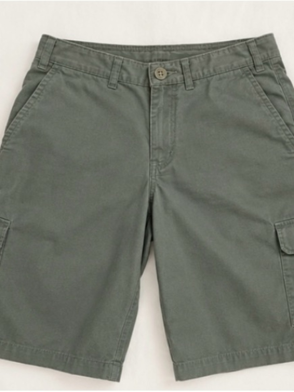 Lee Women’s  Green Cargo Shorts - Utility Pocket Style